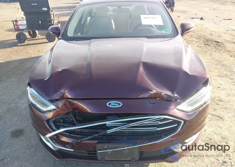 2017 Ford Fusion Hybrid Titanium from USA, damaged, VIN 3FA6P0RUXHR375486